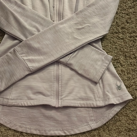 light purple spider sports jacket, size small - Picture 3 of 4